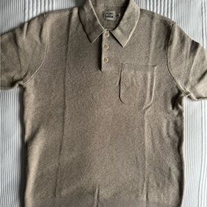 Classic Beige Polo Shirt for Men